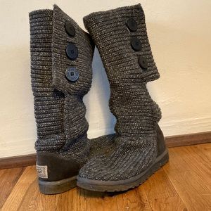 SOLD Ugg - Wool Gray Boots - 7